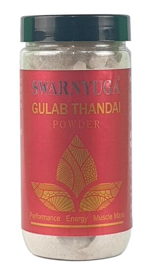 61OJr16Hm7L._SL1500_ Swarnyuga Gulab Thandai Powder 100% Organic Formula - 200gm